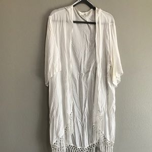 White cotton on cardigan